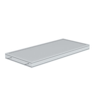 Das richtige Gewächshaus - problemlos und komfortabel 11 Günzburger Steigtechnik Plattform Aluminium geriffelt Plattformlänge 1860 mm