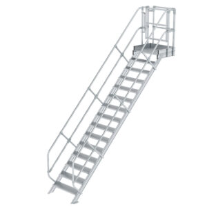 Das richtige Gewächshaus - problemlos und komfortabel 7 Günzburger Steigtechnik Treppen-Modul Aluminium geriffelt 15 Stufen
