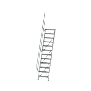 Das richtige Gewächshaus - problemlos und komfortabel 9 Günzburger Steigtechnik Treppe 60° Stufenbreite 600 mm 12 Stufen Aluminium geriffelt