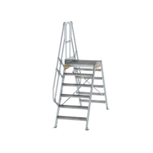 Günzburger Steigtechnik Überstieg 60° Stufenbreite 800 mm 6 Stufen