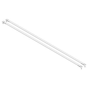 Das richtige Gewächshaus - problemlos und komfortabel 2 Günzburger Steigtechnik Spreizsicherung Gurtband 1800 mm mit Befestigungsplatten 1 Satz = 2 Stück, inkl.