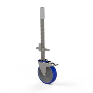 Alumexx Lenkrolle 200mm mit Stahlspindel