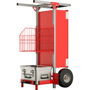 Das richtige Gewächshaus - problemlos und komfortabel 10 Günzburger Steigtechnik SafeCaddy® "Mobile Brandmeldeanlage" ohne Beladung