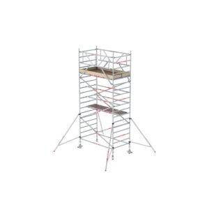 Das richtige Gewächshaus - problemlos und komfortabel 9 Altrex RS Tower 32 Fahrgerüst breit - 1,35 x 2,45 m Arbeitshöhe bis 6,20 m
