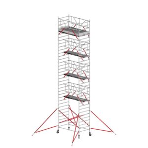 Altrex RS TOWER 52(Safe-Quick® + Streben) fahrgerüst breit, 1.35 x 2.45 m Fiber-Deck®-Plattformen, Arbeitshöhe bis 11,2 m