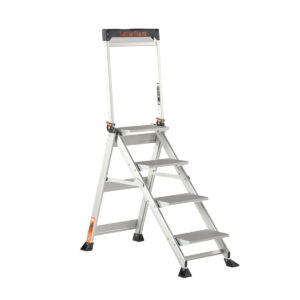 Das richtige Gewächshaus - problemlos und komfortabel 3 Altrex Jumbo Step Klapp - Sicherheitstreppen 4-stufig mit Bügel