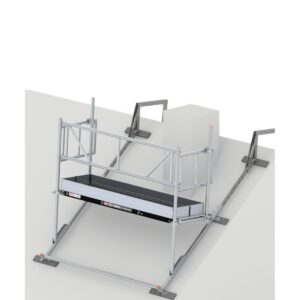 Altrex Kamingerüst - Dachgerüst, 0.75 x 1.85 m Einzel, mit Fiber-Deck® Plattform