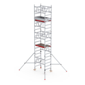 Das richtige Gewächshaus - problemlos und komfortabel 10 Altrex MiTower - 0.75 x 1.27 m HolzPlattform, Arbeitshöhe bis 6,2m