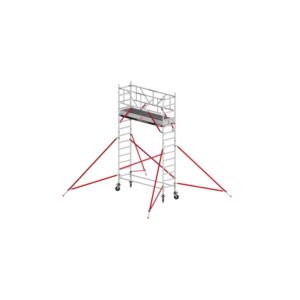 Das richtige Gewächshaus - problemlos und komfortabel 4 Altrex RS TOWER 51 - Aluminium Fahrgerüst 0.75 x 2.45 m Holz-Plattformen, Arbeitshöhe bis 5,2m