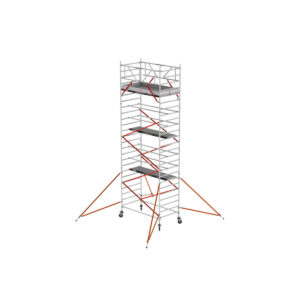 Das richtige Gewächshaus - problemlos und komfortabel 5 Altrex RS TOWER 52 fahrgerüst breit, 1.35x1.85 m Holz Plattformen, Arbeitshöhe bis 8,2m