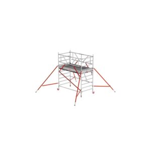 Altrex RS TOWER 55 - Aluminium Klappgerüst - ausbaufähig - 1.35x3.05 m Holz-Plattformen, Arbeitshöhe 3,8m