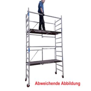 Alumexx RED-Line - Fahrgerüst/Faltgerüst Arbeitshöhe ca. 4.7 m