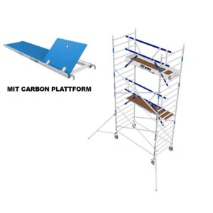 Das richtige Gewächshaus - problemlos und komfortabel 9 ASC Group AGS Rollgerüst 135x190x4,3ph carbon - einseitig