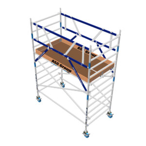 Das richtige Gewächshaus - problemlos und komfortabel 6 ASC Group AGS Rollgerüst 135x305x2,3ph - zweiseitig