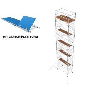 ASC Group ASC Rollgerüst 135x250x10m ph - carbon