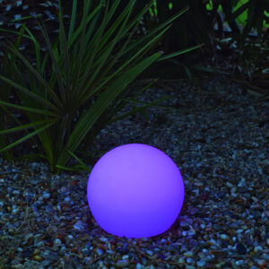 Das richtige Gewächshaus - problemlos und komfortabel 4 Gartenlampe Buly 40 Solar + Batterie