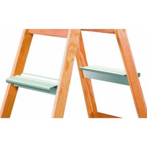 Das richtige Gewächshaus - problemlos und komfortabel 9 Euroline Aufsetzstufe für Holz Sprossenleitern 1 Set= 2 Stück