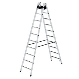 Das richtige Gewächshaus - problemlos und komfortabel 5 Günzburger Steigtechnik Sprossen-Stehleiter SprossenSafe R 13 2x10 Sprossen