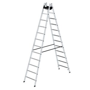 Das richtige Gewächshaus - problemlos und komfortabel 8 Günzburger Steigtechnik Sprossen-Stehleiter SprossenSafe R 13 2x12 Sprossen