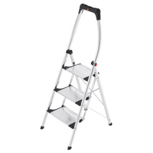 Das richtige Gewächshaus - problemlos und komfortabel 7 Hailo K100 TopLine 3 Stufen, Klapptritt mit Soft-Grip Sohle