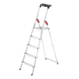Das richtige Gewächshaus - problemlos und komfortabel 5 Hailo L60 StandardLine 5-stufig 5 Stufen, Stufenstehleiter