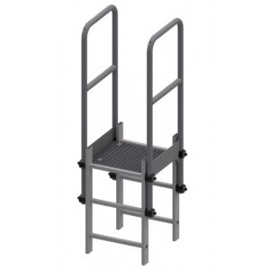 Das richtige Gewächshaus - problemlos und komfortabel 8 Hailo Professional Attika-Überstieg für Holm 40x20mm - Stahl verzinkt Tiefe 1000 mm