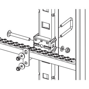 Das richtige Gewächshaus - problemlos und komfortabel 9 Hailo Professional Halterung auf Sprosse 30x30 Edelstahl