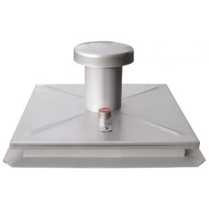Das richtige Gewächshaus - problemlos und komfortabel 4 Hailo Professional HS1 Schachtabdeckung aus Edelstahl mit Entlüftung 1000x1000
