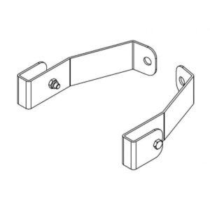 Das richtige Gewächshaus - problemlos und komfortabel 2 Hailo Professional Wandhalter starr 150 mm für Holm 40x20 Edelstahl 1.4301 / AISI 304