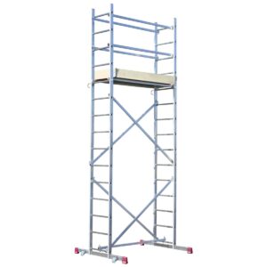 Das richtige Gewächshaus - problemlos und komfortabel 8 Krause CORDA Montagegerüst Komplettset Max. Arbeitshöhe ca. 5 m
