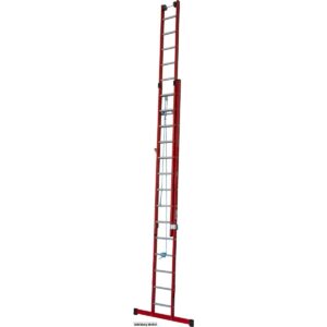 Das richtige Gewächshaus - problemlos und komfortabel 11 Krause STABILO Kunststoff-Schiebe-SeilzugLeiter 2x10 Sprossen