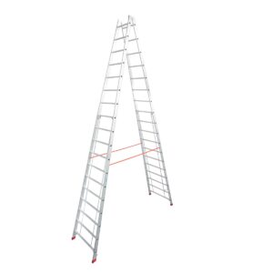Das richtige Gewächshaus - problemlos und komfortabel 5 Krause STABILO Sprossen-DoppelLeiter 2x18 Sprossen