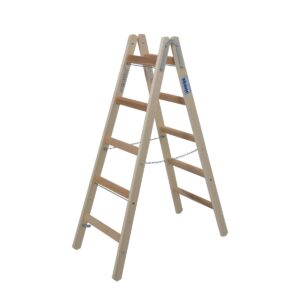 Das richtige Gewächshaus - problemlos und komfortabel 3 Krause STABILO Sprossen-DoppelLeiter (Holz) 2x5 Sprossen