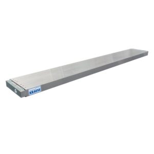 Das richtige Gewächshaus - problemlos und komfortabel 4 Krause STABILO TeleBoard - Alu-Teleskop-Bohle ca. 1,75 m Plattformlänge 1,75 - 2,98 m