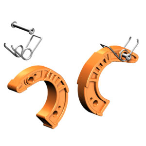 Das richtige Gewächshaus - problemlos und komfortabel 2 Layher ET FG FINGER 48MM PAAR ORANGE KPL