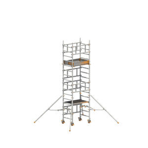 Das richtige Gewächshaus - problemlos und komfortabel 10 Layher SoloTower, Ein-Personen-Gerüst Standhöhe 3,15m