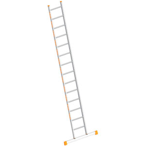 Das richtige Gewächshaus - problemlos und komfortabel 4 Layher Sprossenanlegeleiter TOPIC 14 Sprossen; Aluminiumleiter mit 14 Sprossen, Länge 3.95 m