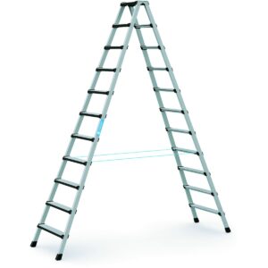 Das richtige Gewächshaus - problemlos und komfortabel 10 ZARGES Comfortstep B - LM-Stufen-Stehleiter 2x11 Stufen