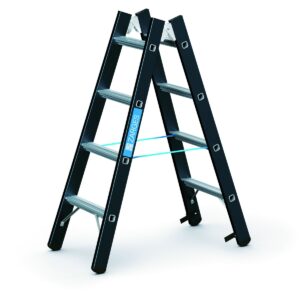 Das richtige Gewächshaus - problemlos und komfortabel 5 ZARGES Megastep B - LM-Stehleiter SL 2x4 Sprossen