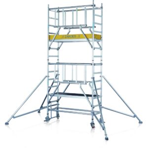 Das richtige Gewächshaus - problemlos und komfortabel 9 ZARGES Multitower S-PLUS 1T - Fahrgerüst Ausleger Arbeitshöhe 8,40 m