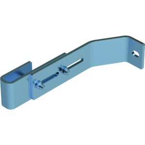 Das richtige Gewächshaus - problemlos und komfortabel 9 ZARGES Wandhalter, verstellbar 200 - 250 mm für GFK