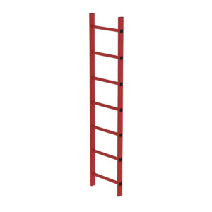 Günzburger Steigtechnik Schachtleiter GFK 400mm Lichte Weite 7 Sprossen