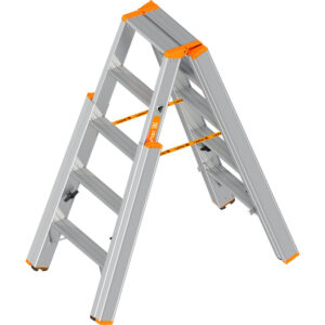 Layher LE-TOPIC-TREPPENSTEHLEITER 2x5 M.STUFEN
