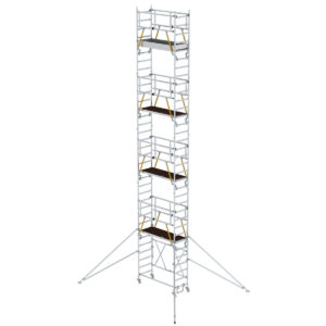 Günzburger Steigtechnik Klappgerüst SG 0,75 x 1,80 m mit Ausleger Plattformhöhe 9,08 m