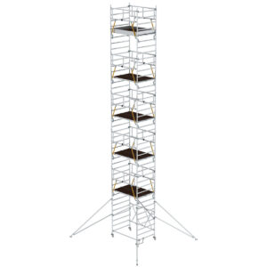 Günzburger Steigtechnik Klappgerüst SG 1,35 x 1,80 m mit Ausleger Plattformhöhe 11,04 m