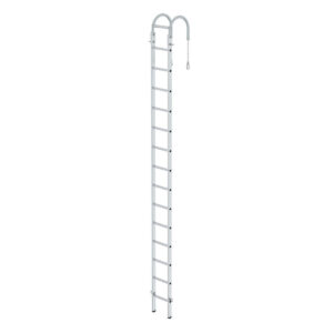 Günzburger Steigtechnik Sprossen-Mast-Hängeleiter 4,38m 14 Sprossen