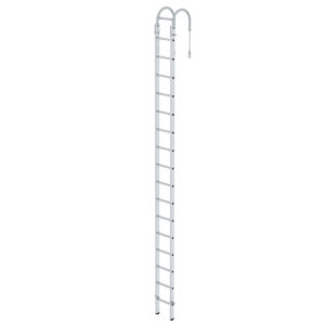 Günzburger Steigtechnik Sprossen-Mast-Hängeleiter 4,94m 16 Sprossen