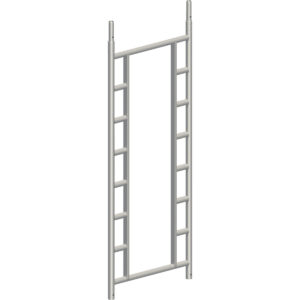 Layher Alu Durchgangs-Standleiter 75/8