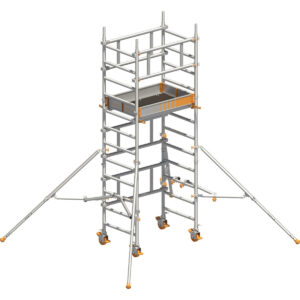 Layher SoloTower, Ein-Personen-Gerüst Standhöhe 4,15m