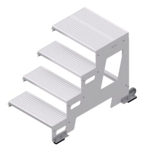 Hymer Industrietritt, Erweiterungsmodul, Stufenbreite 1.000 mm 4
